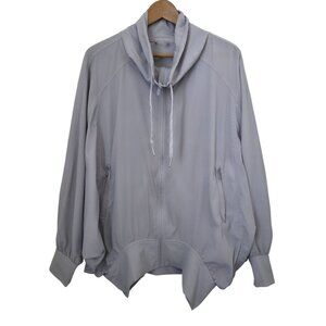 Lululemon New Rituals Iced-Iris Oversized Athletic Athleisure Jacket Sz 6